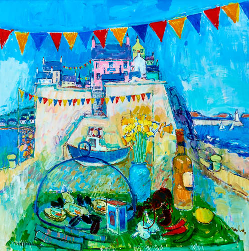 Harbour Festival, Spring by Donald Manson